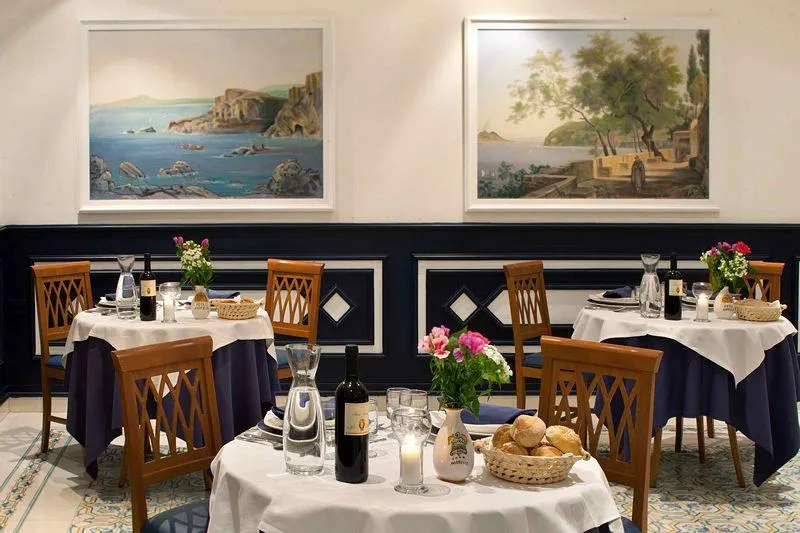 Restaurant, Astoria Sorrento, Naples
