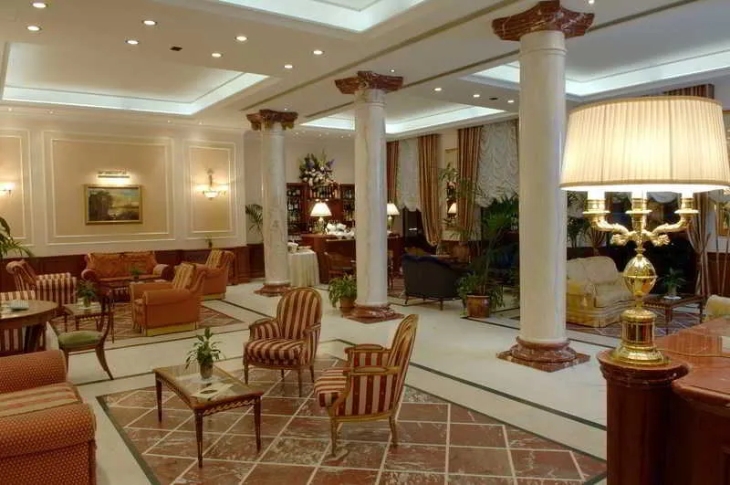 Lobby, Andreola Central Hotel, Milan