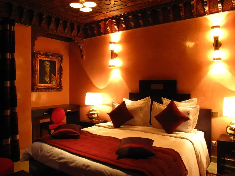 General view, Riad Le Perroquet Bleu, Marrakech
