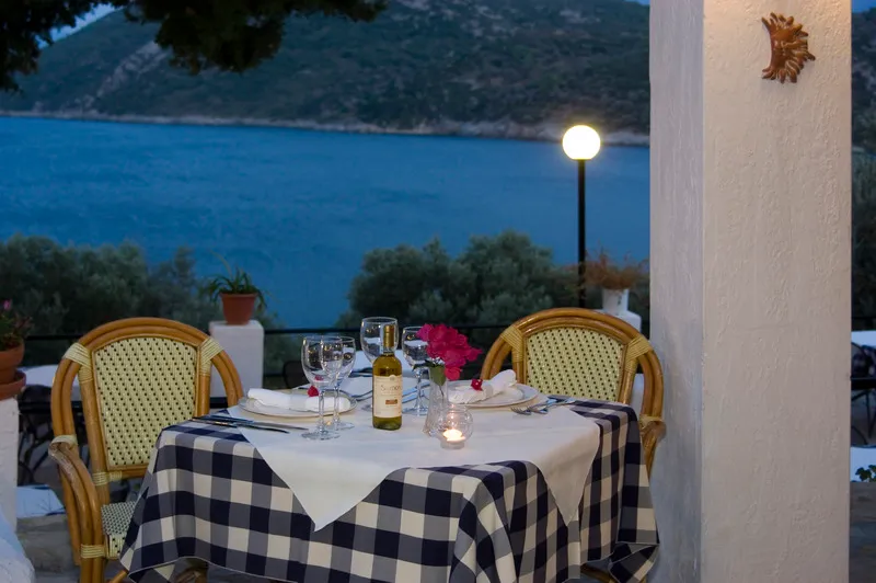 Restaurant, Kerveli Village, Samos