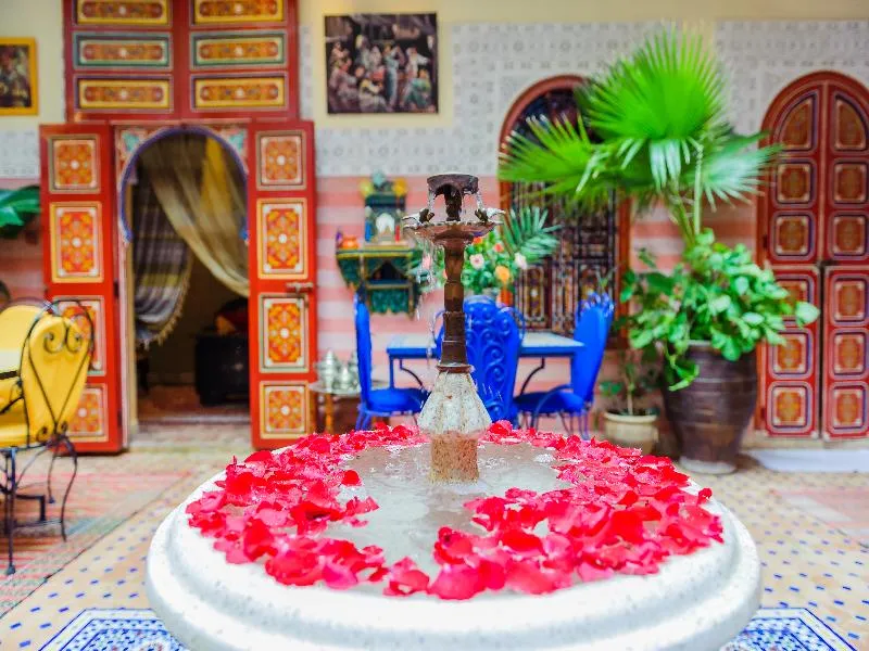 Lobby, Riad Bleu Du Sud, Marrakech