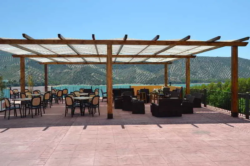 Terrace, Caserio de Iznajar, Costa Del Sol