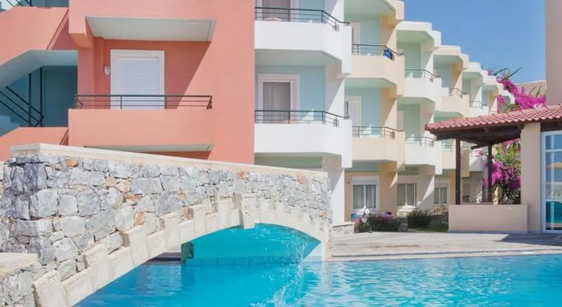 General view, Dedalos Beach Hotel, Crete