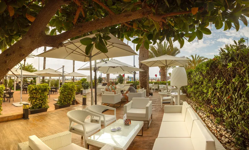 Terrace, Gran Hotel Delfin, Costa Blanca