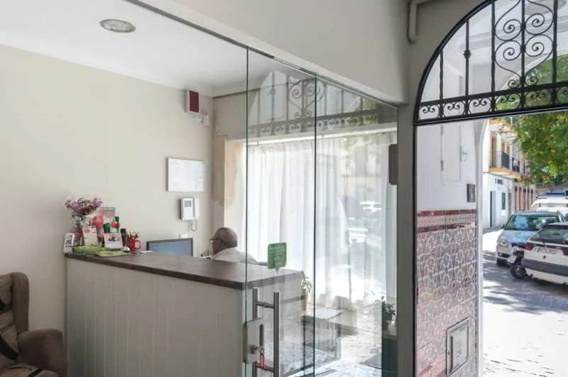 Lobby, Pension Perez Montilla, Seville