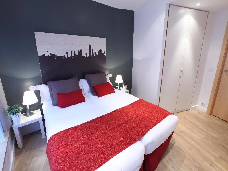APARTMENT CAPACITY 4 ONE BEDROOM Room, MH Apartments Urban, Barcelona