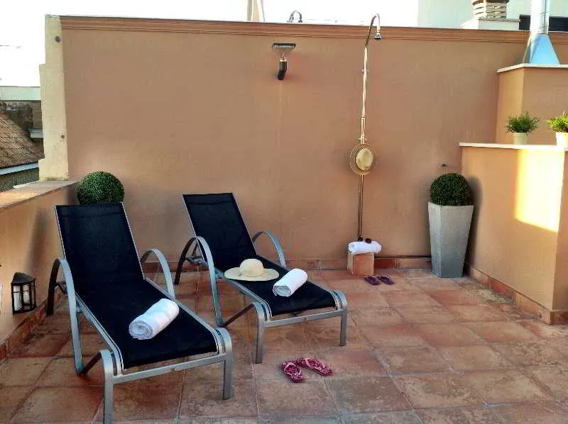 Terrace, Life Apartments San Vicente, Seville