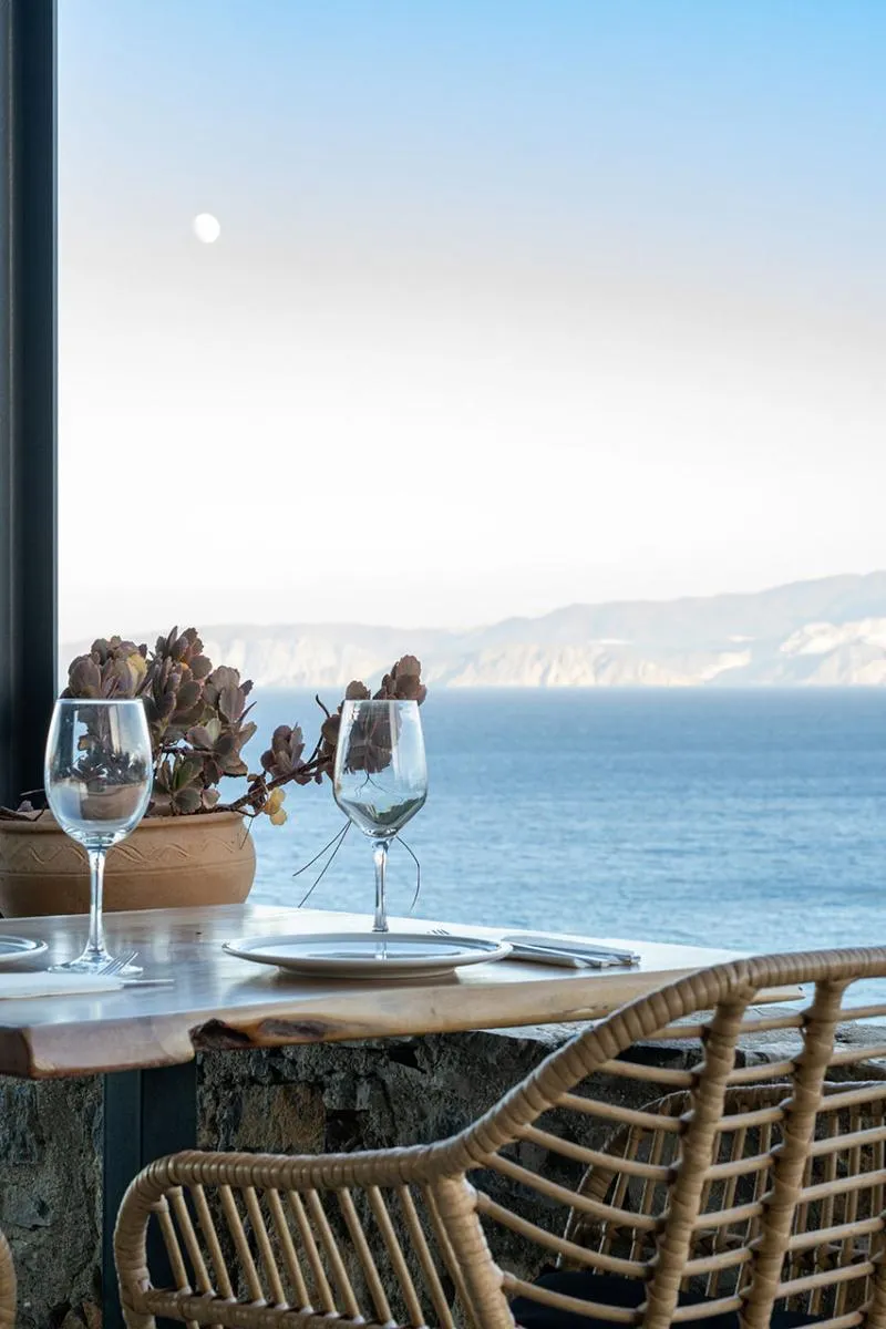 Restaurant, Zeus Eleva Miraya, Crete