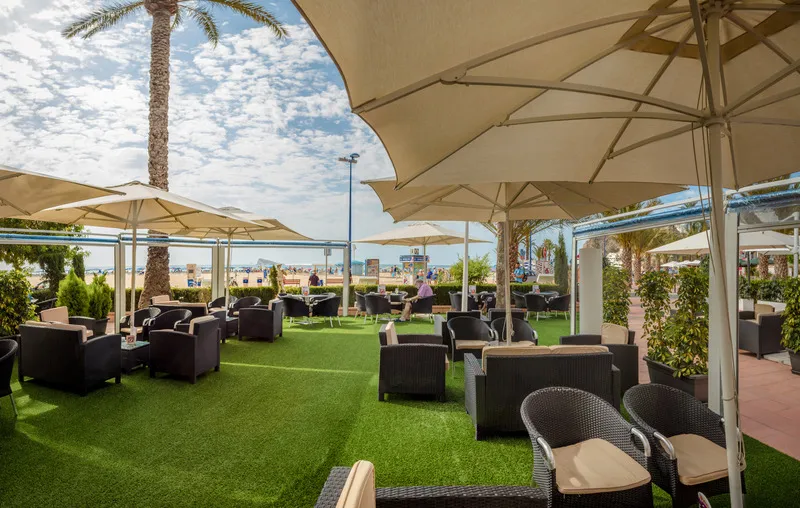 Terrace, Gran Hotel Delfin, Costa Blanca