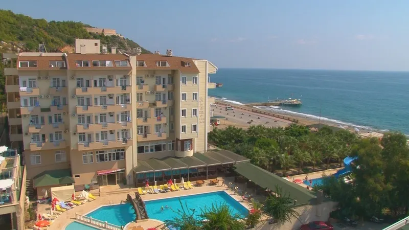 General view, Rheme Beach, Antalya