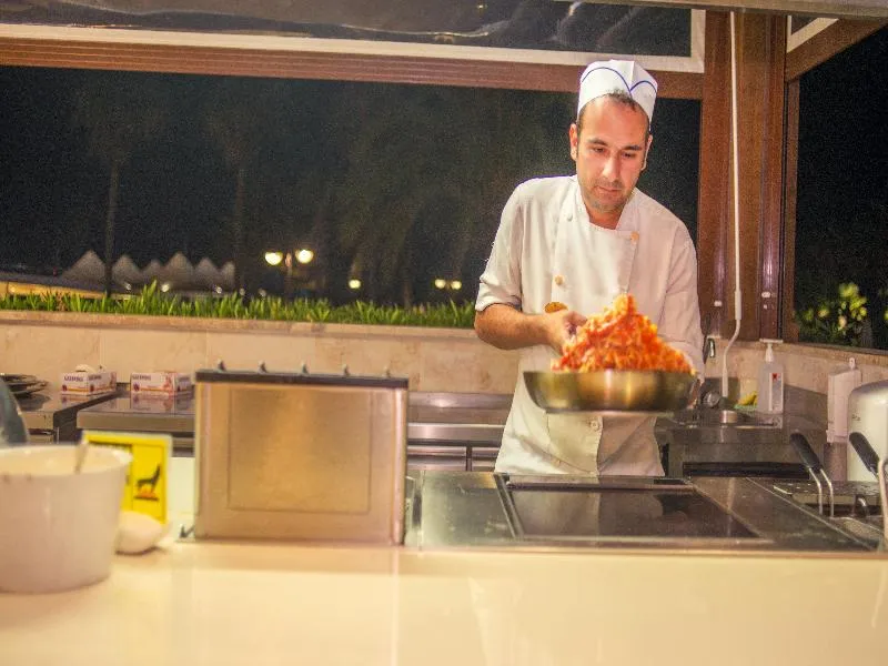 Restaurant, Adams Beach Hotel, Cyprus