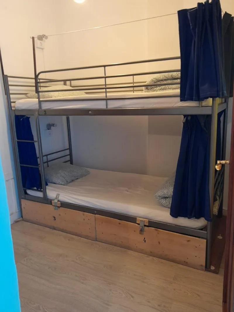 Bed in dormitory WITH SHARED BATHROOM Room, Aguere Nest Hostel, Tenerife