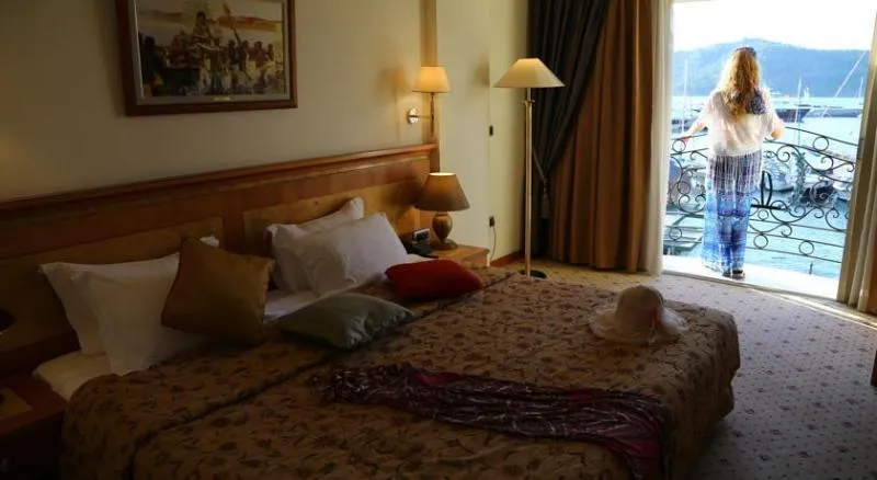 DOUBLE SINGLE USE SEA VIEW Room, Ece Saray Marina Resort, Dalaman