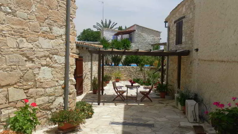 General view, Traditional Village Houses Skarinou, Cyprus