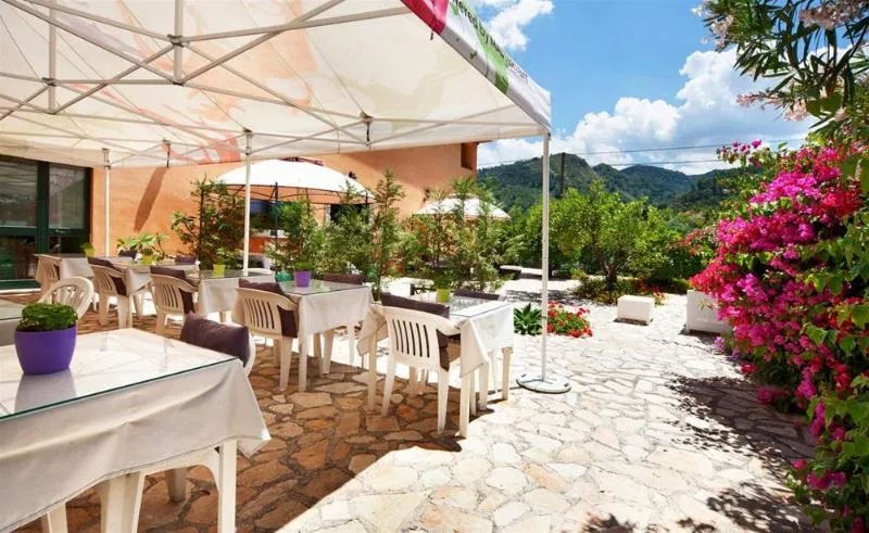 Terrace, Casale Romano, Taormina