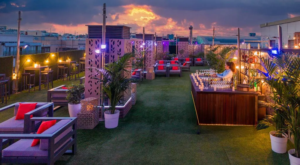 Terrace, Novotel Madrid Center, Madrid