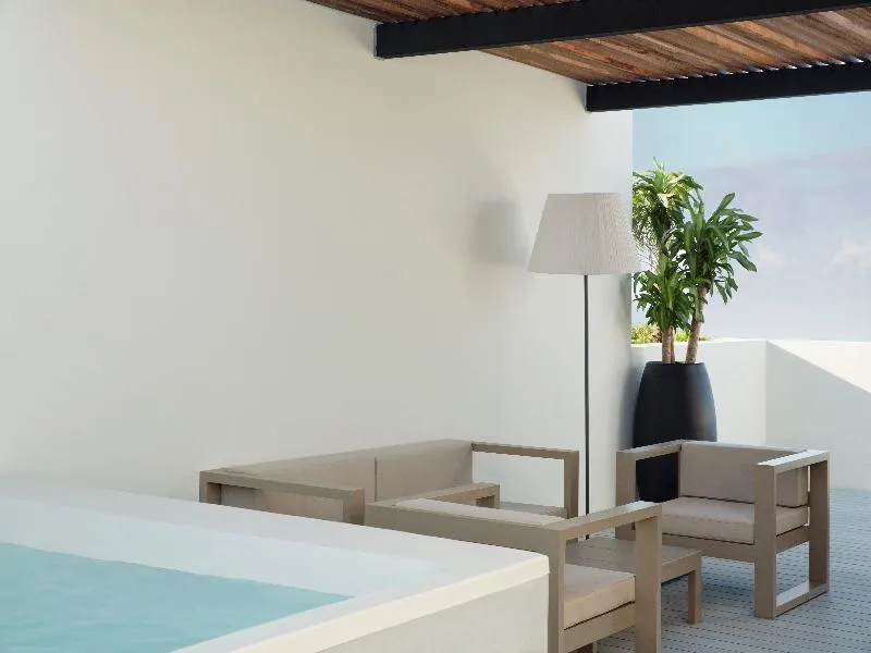 Terrace, Finest Playa Mujeres by The Excellence Collection, Cancun Area