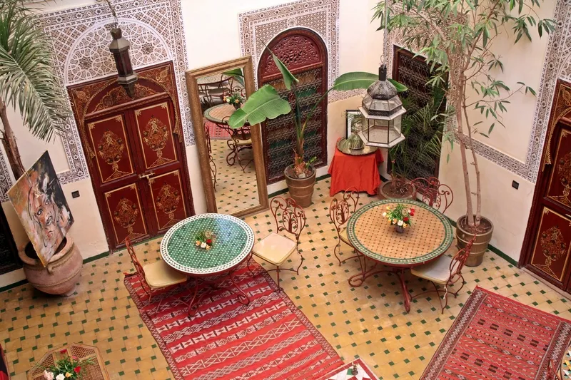 General view, Riad Amiris, Marrakech