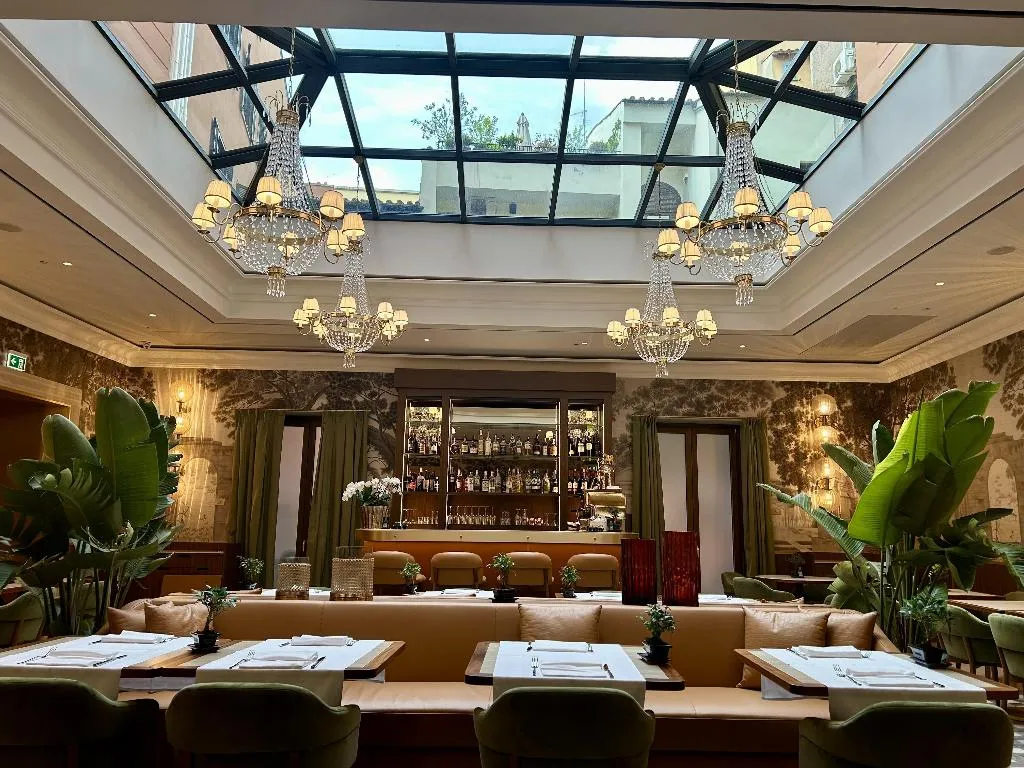 Restaurant, Hotel Imperiale, Rome