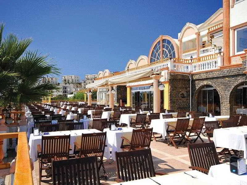 Terrace, Palm Garden, Bodrum