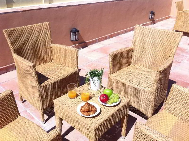Terrace, Life Apartments San Vicente, Seville
