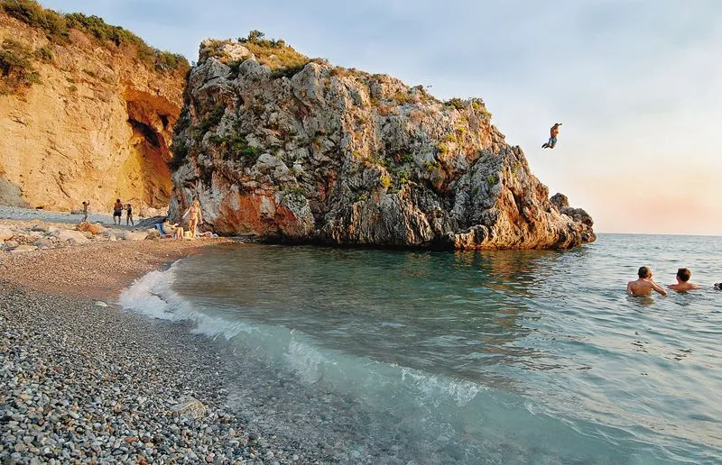 Beach, Bonos Apartments, Kalamata