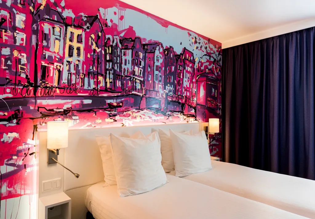 Double or Twin DELUXE Room, WestCord Art Hotel Amsterdam 3 stars, Amsterdam