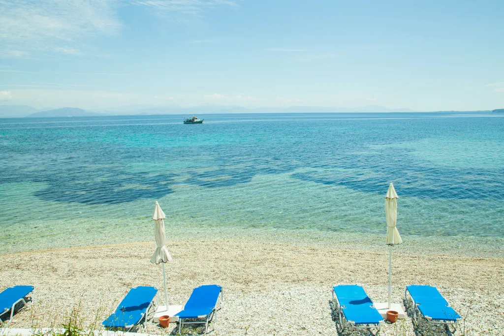 Beach, Corfu Senses Resort, Corfu