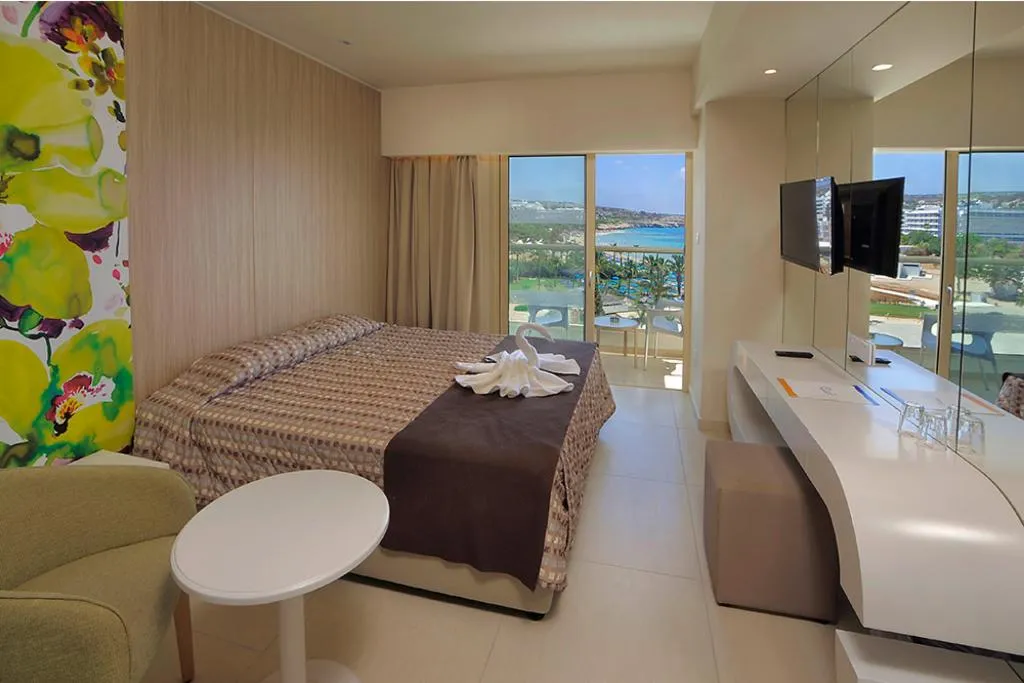 Double or Twin SUPERIOR SEA VIEW Room, Nelia Beach Hotel & Spa, Cyprus