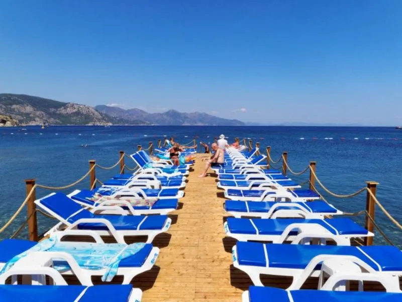 Beach, Ozcan Beach Hotel, Dalaman