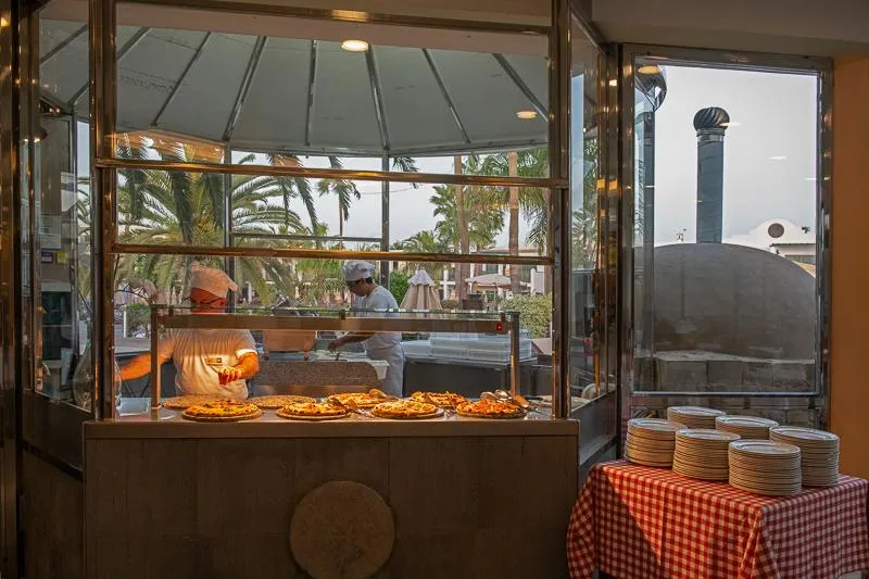 Restaurant, Las Marismas de Corralejo, Fuerteventura