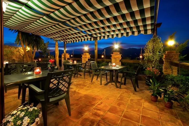 Terrace, Posada Los Cantaros, Costa Del Sol