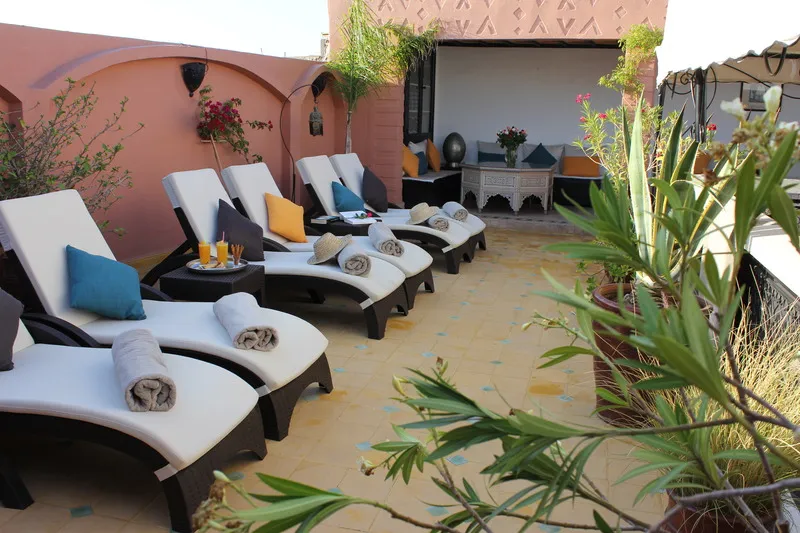 Terrace, Riad Lena & Spa, Marrakech
