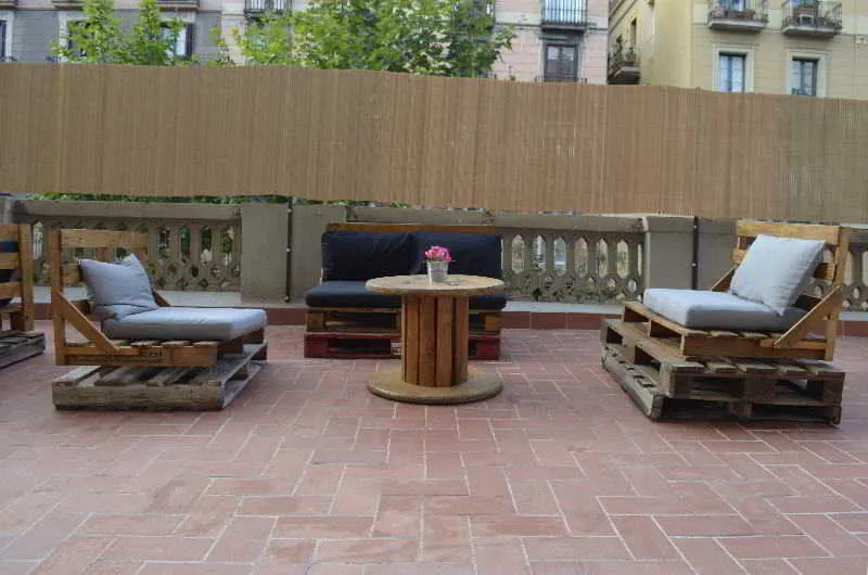 Terrace, 360 Hostel Barcelona Arts&Culture, Barcelona