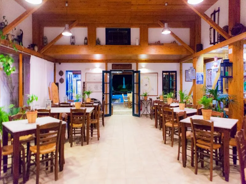 Restaurant, Kalimera Hotel, Santorini