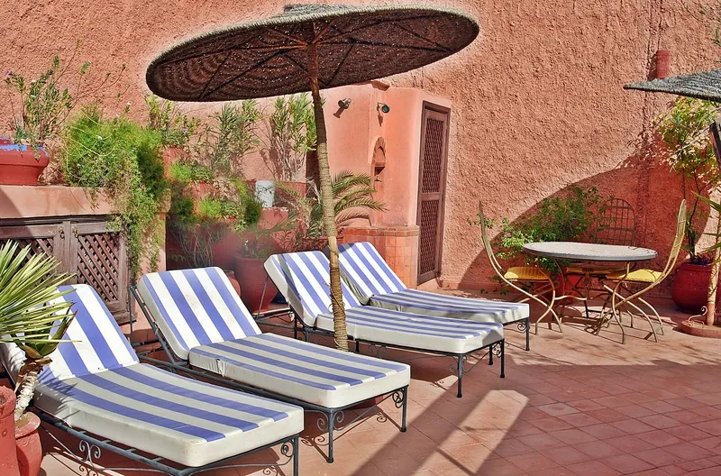 Terrace, Riad Amiris, Marrakech