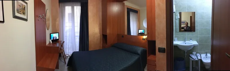 General view, Hotel Aurora, Milan