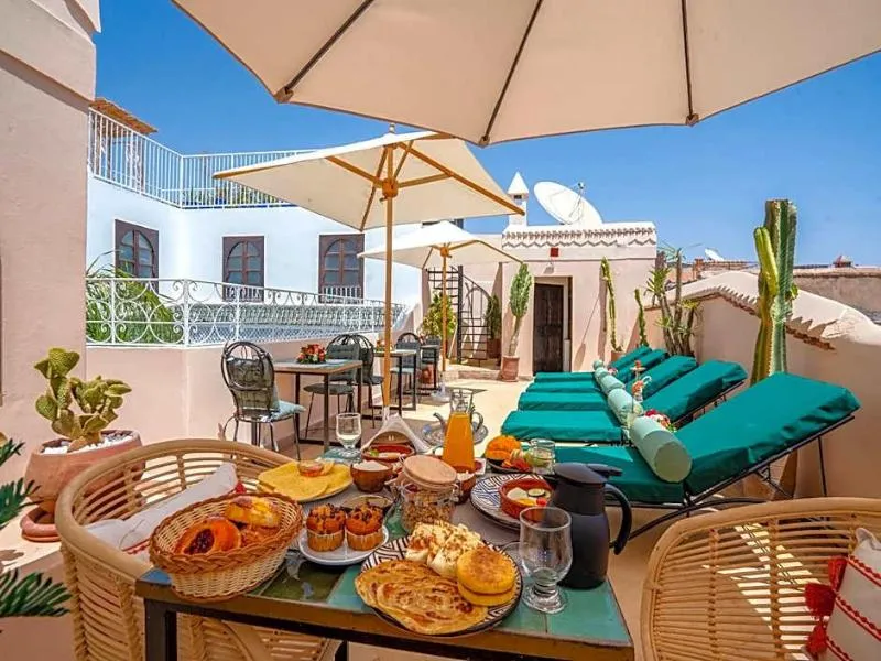 General view, Riad Yalla Habibi, Marrakech