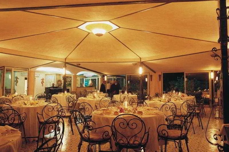Restaurant, Grand Hotel Terme Di Augusto, Naples