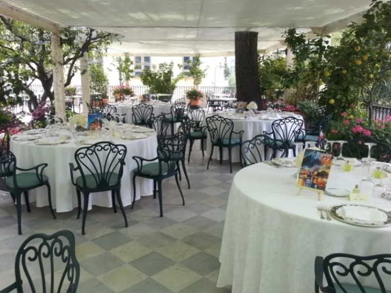 Terrace, Grand Hotel la Favorita, Naples