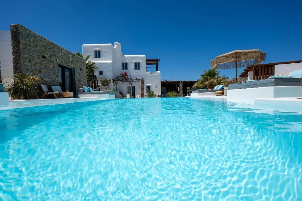 General view, Myconian Theros, Mykonos