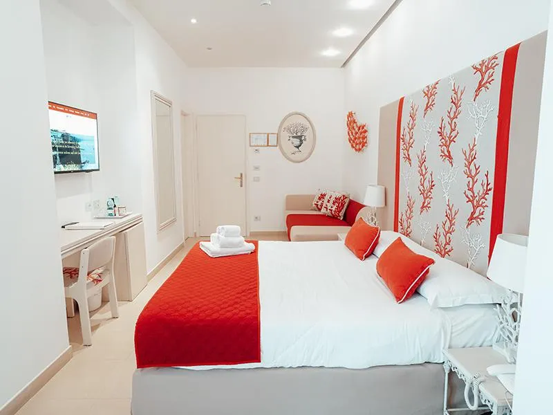 APARTMENT SEA VIEW TWO BEDROOMS Room, Hotel Corallo Sorrento, Naples