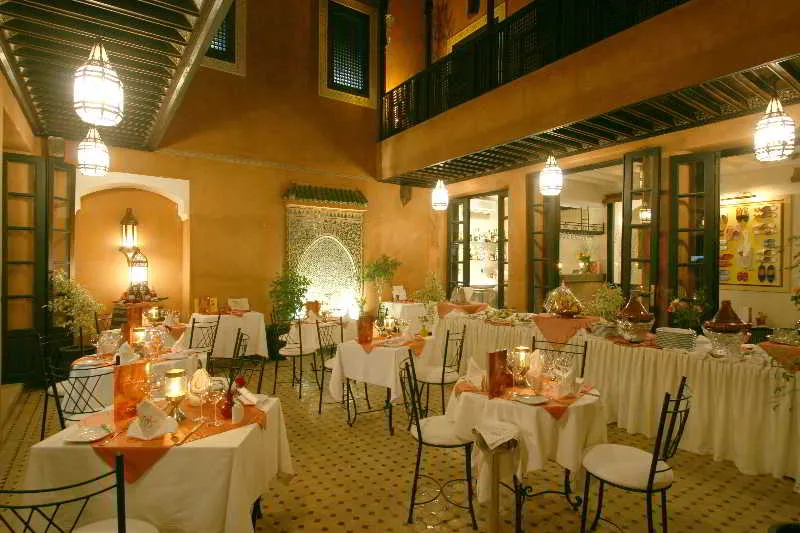 Restaurant, Les Borjs de la Kasbah, Marrakech