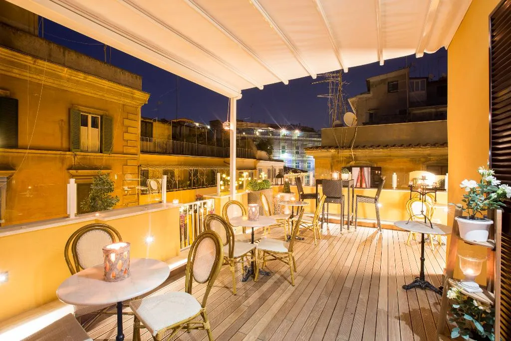 Terrace, Relais Monti, Rome