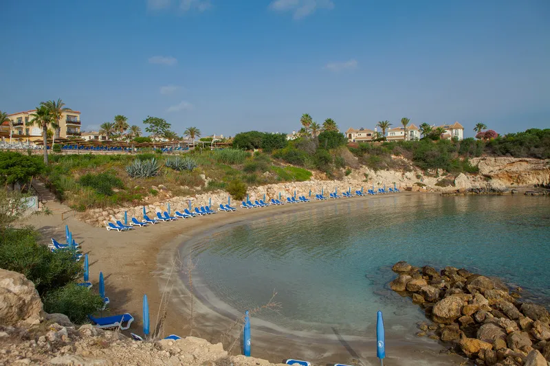 Beach, Malama Beach Holiday Village, Cyprus