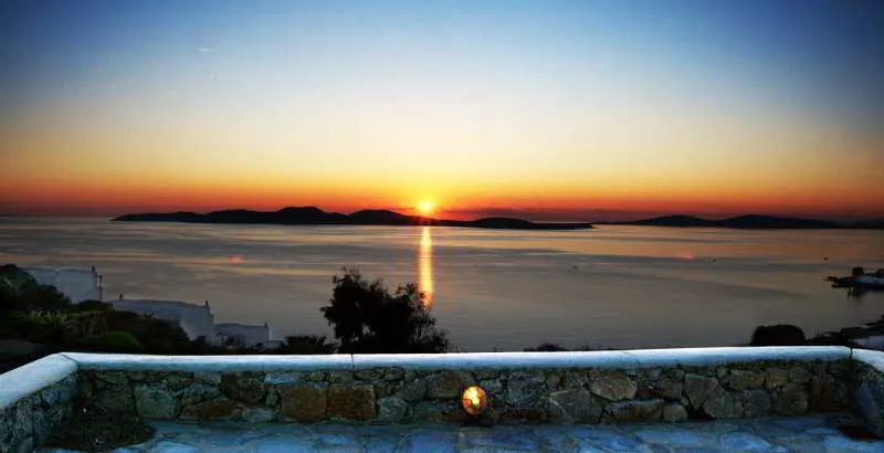 Terrace, Fos Suites, Mykonos