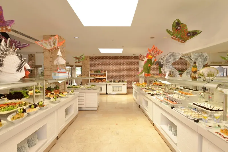 Restaurant, Lucida Beach Hotel, Antalya
