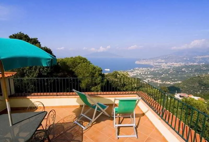 Terrace, Villa Romita, Naples