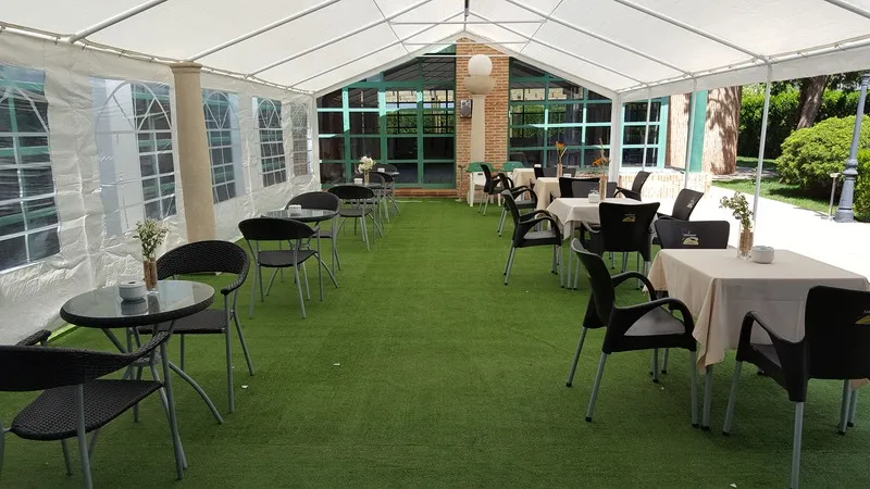 Terrace, Hotel Almagro, Madrid