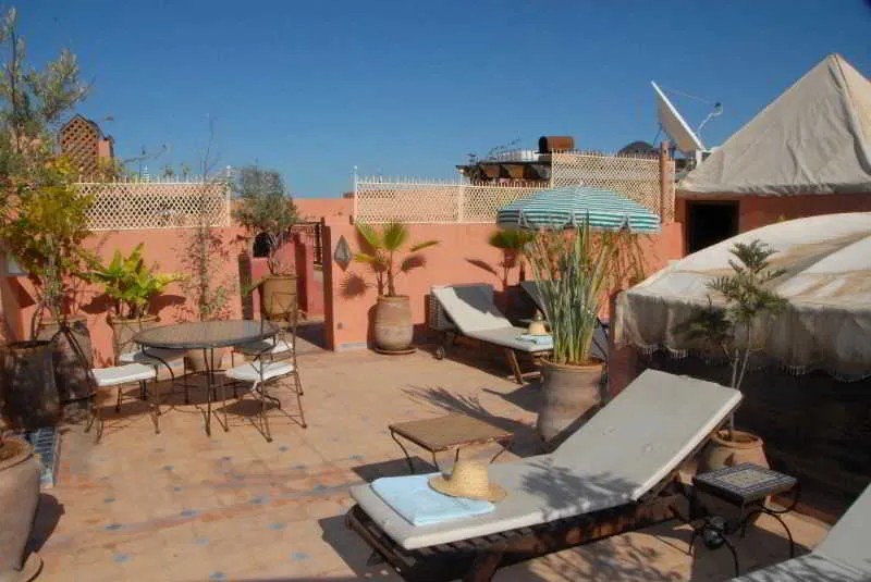 Terrace, Riad Jonan, Marrakech